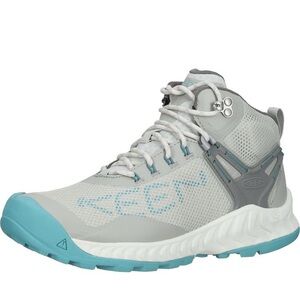 KEEN womens Nxis Evo Mid Height Waterproof boots Size 8.5